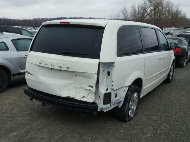 2C4RDGBG1CR380085 - 2012 DODGE GRAND CARA WHITE photo 4