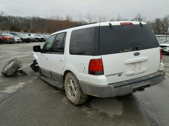 1FMPU16L83LA51691 - 2003 FORD EXPEDITION WHITE photo 3