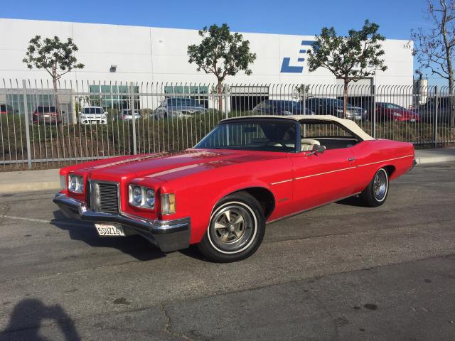 00002L67R2P396963 - 1972 PONTIAC CATALINA RED photo 1