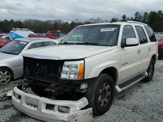 1GYEC63T74R291243 - 2004 CADILLAC ESCALADE L WHITE photo 2