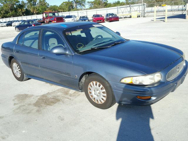 1G4HP54K314193614 - 2001 BUICK LESABRE CU BLUE photo 1