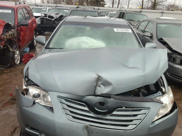 4T1BE46K37U641832 - 2007 TOYOTA CAMRY NEW GREEN photo 7