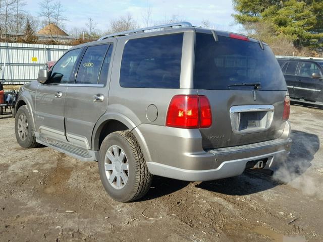 5LMFU28R64LJ13316 - 2004 LINCOLN NAVIGATOR BEIGE photo 3