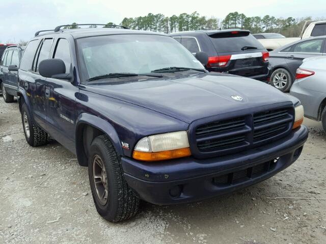 1B4HR28YXXF526364 - 1999 DODGE DURANGO BLUE photo 1