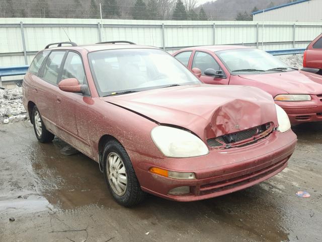 KLAJB82Z9YK546697 - 2000 DAEWOO NUBIRA CDX 勃艮第红 照片 1