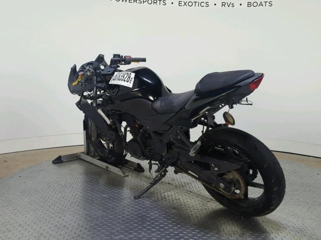 JKAEXMJ129DA30975 - 2009 KAWASAKI EX250 J BLACK photo 6