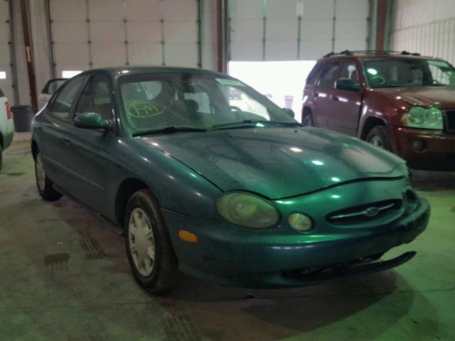 1FAFP52U7WG193398 - 1998 FORD TAURUS LX GREEN photo 1