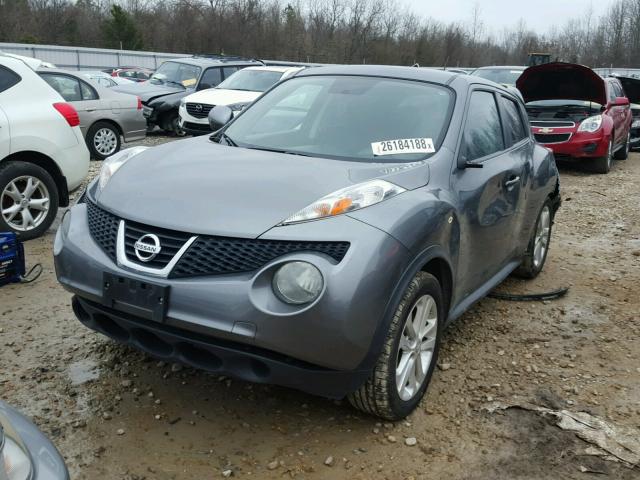 JN8AF5MR7CT114464 - 2012 NISSAN JUKE S SILVER photo 2