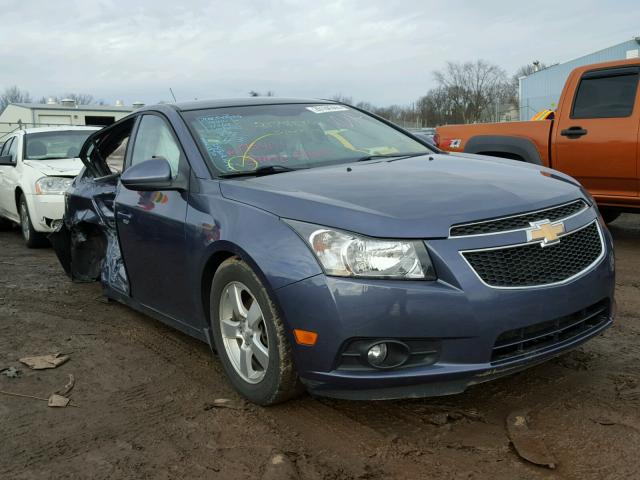 1G1PC5SB0E7313493 - 2014 CHEVROLET CRUZE LT BLUE photo 1