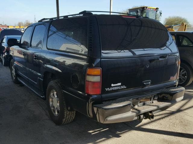 1GKFK66U53J133308 - 2003 GMC YUKON XL D BLACK photo 3