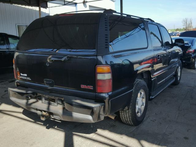 1GKFK66U53J133308 - 2003 GMC YUKON XL D BLACK photo 4