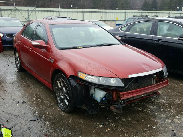 19UUA75598A041343 - 2008 ACURA TL TYPE S MAROON photo 1