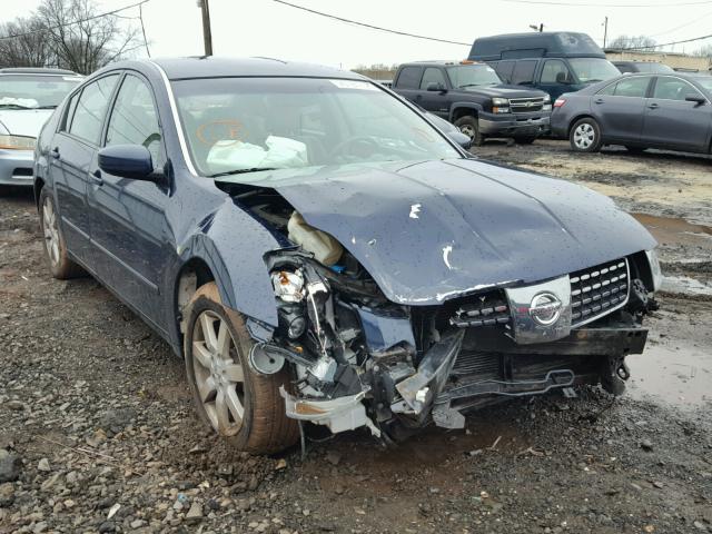 1N4BA41E44C847444 - 2004 NISSAN MAXIMA SE BLUE photo 1