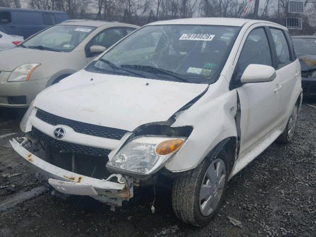 JTKKT624365017348 - 2006 TOYOTA SCION XA WHITE photo 2