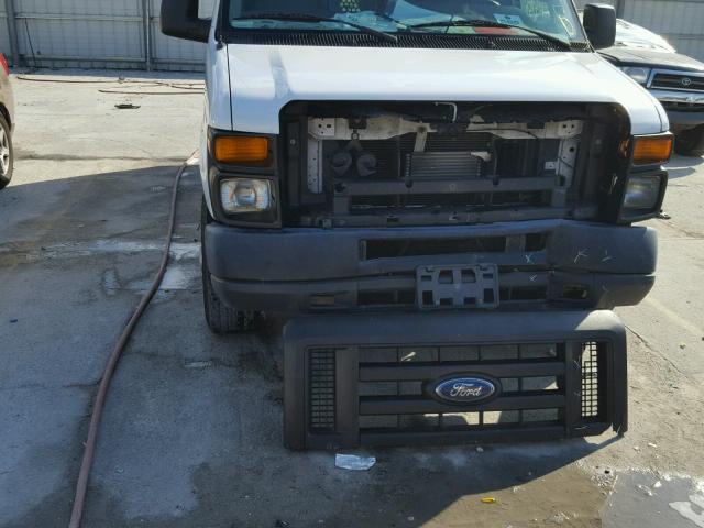 1FTNE2EW0CDA03722 - 2012 FORD ECONOLINE WHITE photo 9