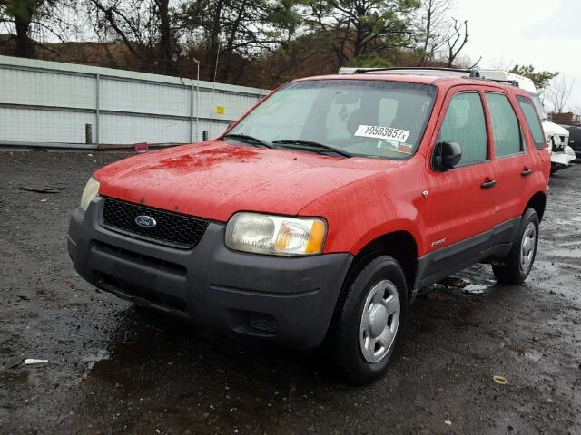 1FMYU02102KC76856 - 2002 FORD ESCAPE XLS RED photo 2