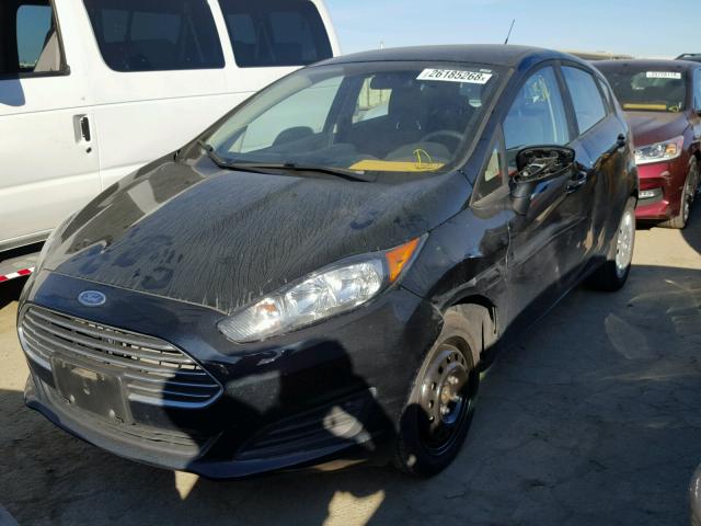 3FADP4TJXGM170128 - 2016 FORD FIESTA S BLACK photo 2