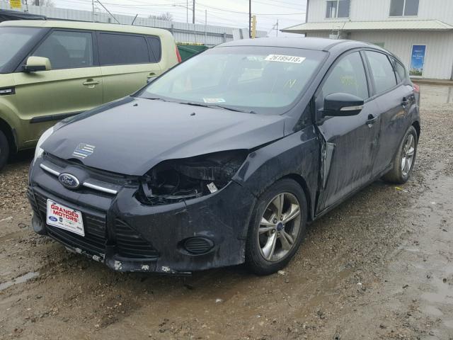 1FADP3K28DL262419 - 2013 FORD FOCUS SE BLACK photo 2