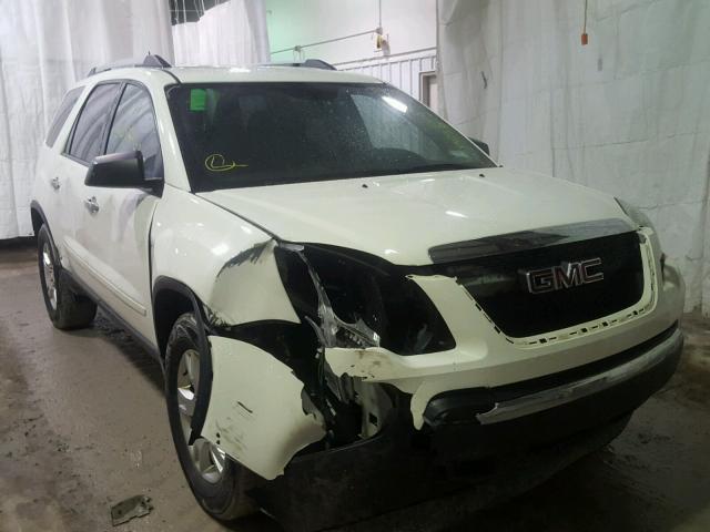 1GKKVNED8BJ173236 - 2011 GMC ACADIA SLE WHITE photo 1