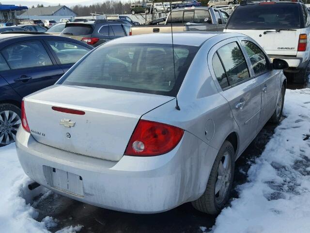 1G1AF5F58A7203920 - 2010 CHEVROLET COBALT 2LT SILVER photo 4