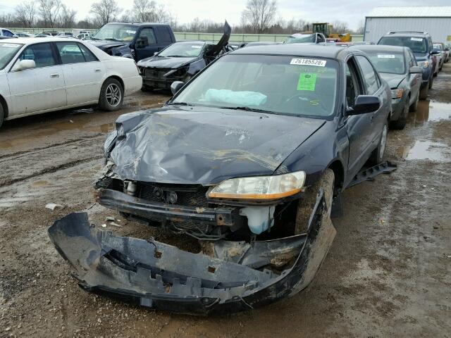 JHMCG564XXC005598 - 1999 HONDA ACCORD LX BLACK photo 2