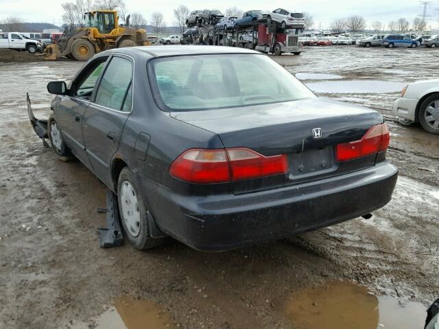 JHMCG564XXC005598 - 1999 HONDA ACCORD LX BLACK photo 3