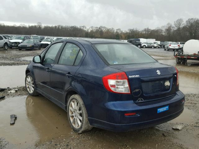 JS2YC415085105573 - 2008 SUZUKI SX4 BLUE photo 3