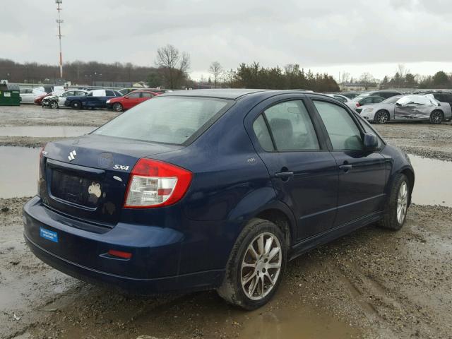 JS2YC415085105573 - 2008 SUZUKI SX4 BLUE photo 4