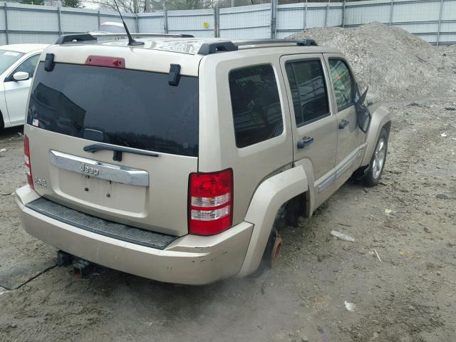 1J4PN5GK3BW525777 - 2011 JEEP LIBERTY LI BEIGE photo 4