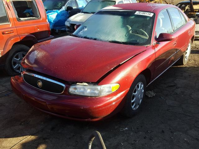 2G4WS52J841178736 - 2004 BUICK CENTURY CU BURGUNDY photo 2