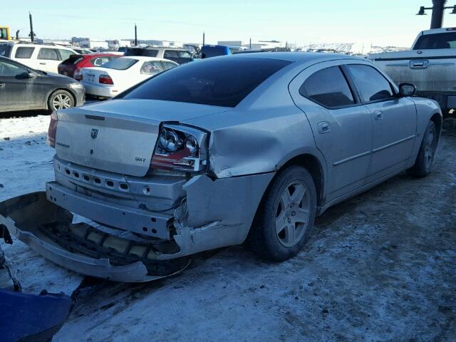 2B3KA43G56H182239 - 2006 DODGE CHARGER SE SILVER photo 4