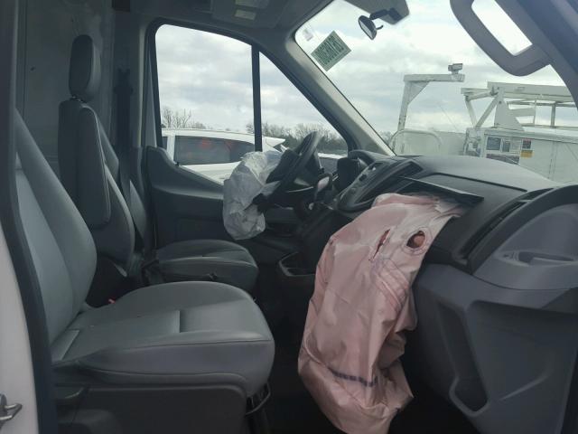 1FTSW3XG8FKA93147 - 2015 FORD TRANSIT T- WHITE photo 5