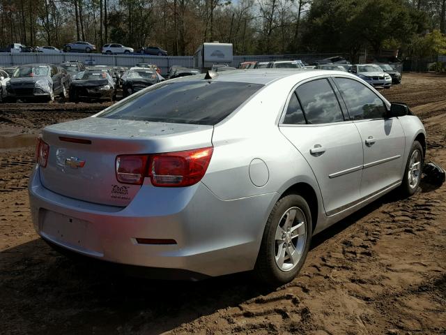 1G11B5SA3DF351613 - 2013 CHEVROLET MALIBU LS SILVER photo 4