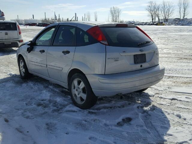 1FAFP37N37W126150 - 2007 FORD FOCUS ZX5 SILVER photo 3