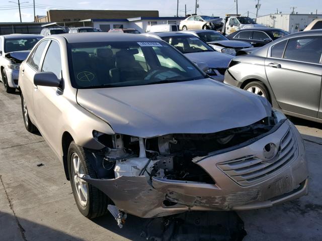 4T1BE46K97U065146 - 2007 TOYOTA CAMRY NEW GOLD photo 1