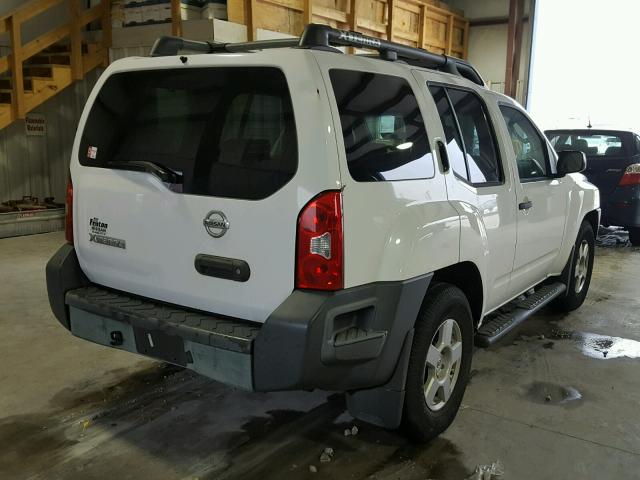 5N1AN08U78C534115 - 2008 NISSAN XTERRA OFF WHITE photo 4