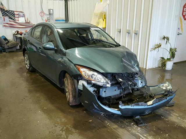 JM1BL1UF3B1458763 - 2011 MAZDA 3 I BLUE photo 1