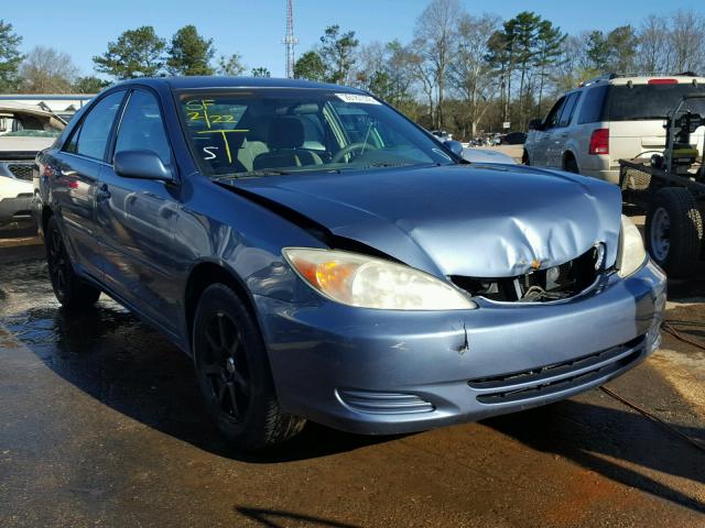 4T1BE32K04U894389 - 2004 TOYOTA CAMRY LE BLUE photo 1