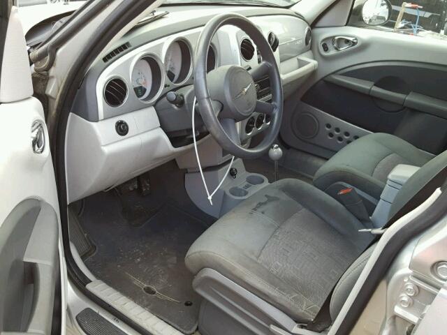 3A4FY58B67T586880 - 2007 CHRYSLER PT CRUISER SILVER photo 9