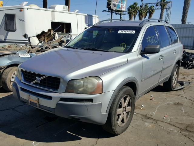 YV1CY59H741039111 - 2004 VOLVO XC90 SILVER photo 2