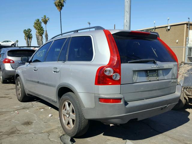 YV1CY59H741039111 - 2004 VOLVO XC90 SILVER photo 3