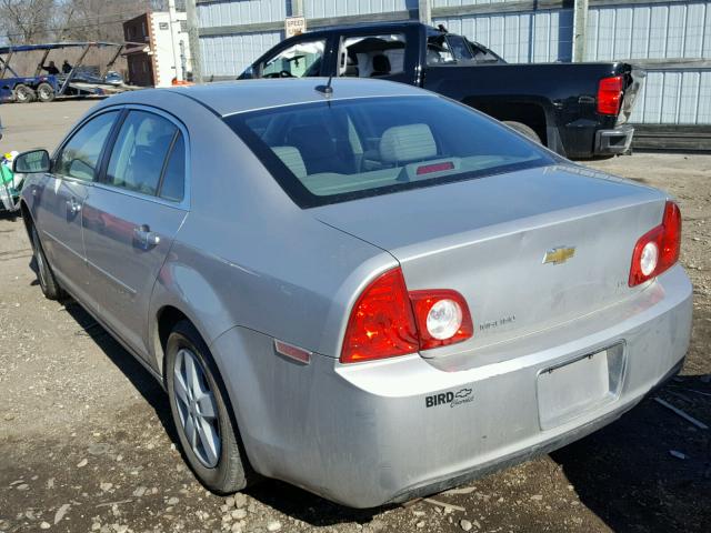 1G1ZG57B18F236164 - 2008 CHEVROLET MALIBU LS 银色 照片 3