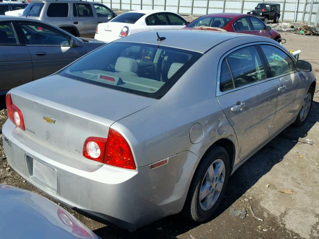 1G1ZG57B18F236164 - 2008 CHEVROLET MALIBU LS 银色 照片 4