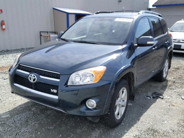 JTMDK4DV9A5091749 - 2010 TOYOTA RAV4 LIMIT BLUE photo 2