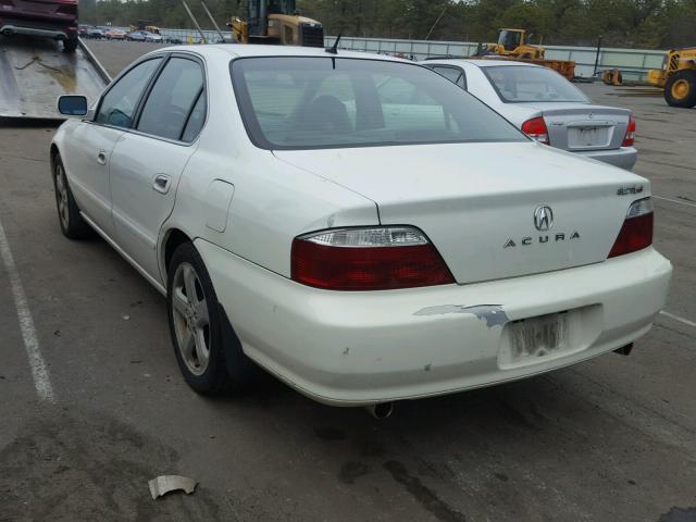 19UUA56933A052286 - 2003 ACURA 3.2TL TYPE WHITE photo 3