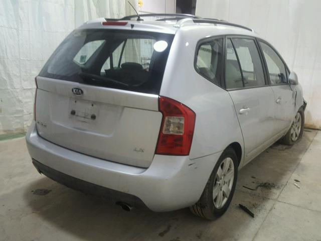 KNAFG525777094792 - 2007 KIA RONDO BASE GRAY photo 4