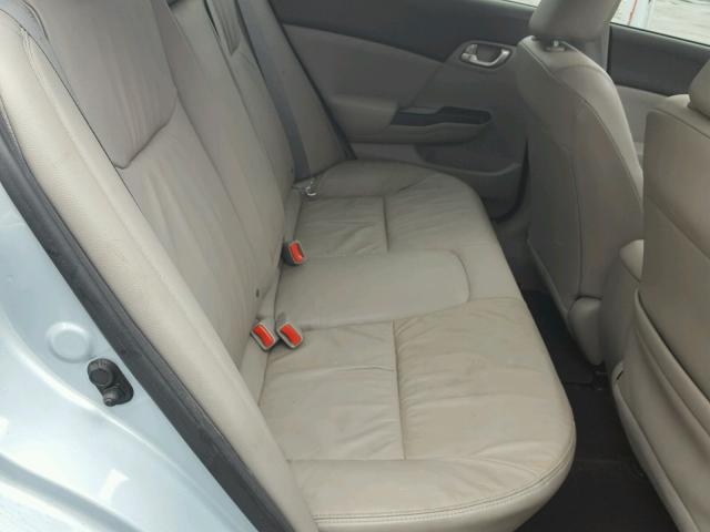 2HGFB2F97CH535544 - 2012 HONDA CIVIC EXL GRAY photo 6