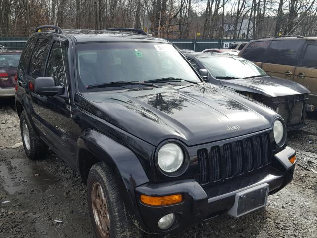 1J4GL58K52W285166 - 2002 JEEP LIBERTY LI BLACK photo 1