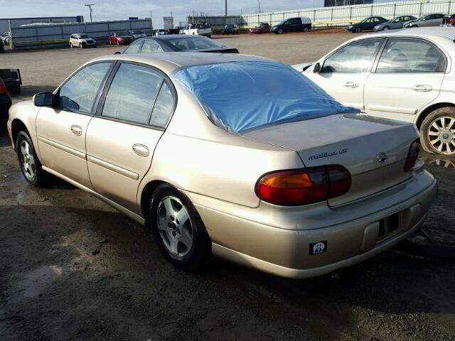 1G1NE52J43M689587 - 2003 CHEVROLET MALIBU LS ბეჟი ფოტო 3
