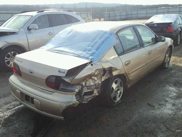 1G1NE52J43M689587 - 2003 CHEVROLET MALIBU LS ბეჟი ფოტო 4